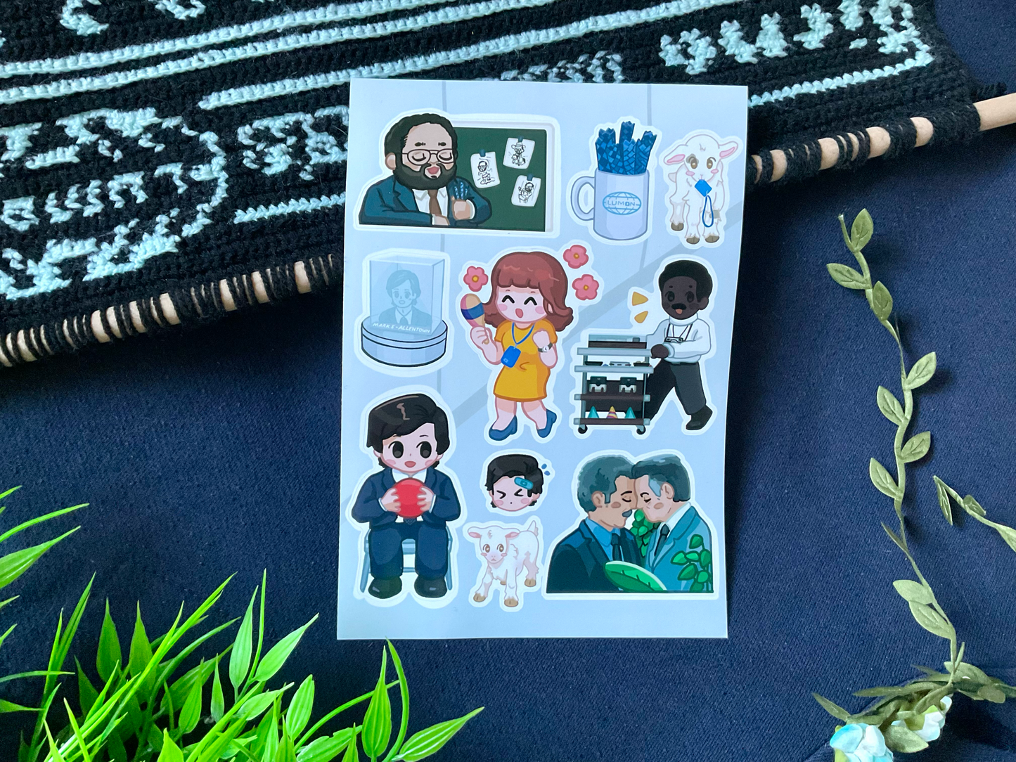Severance Sticker Sheet