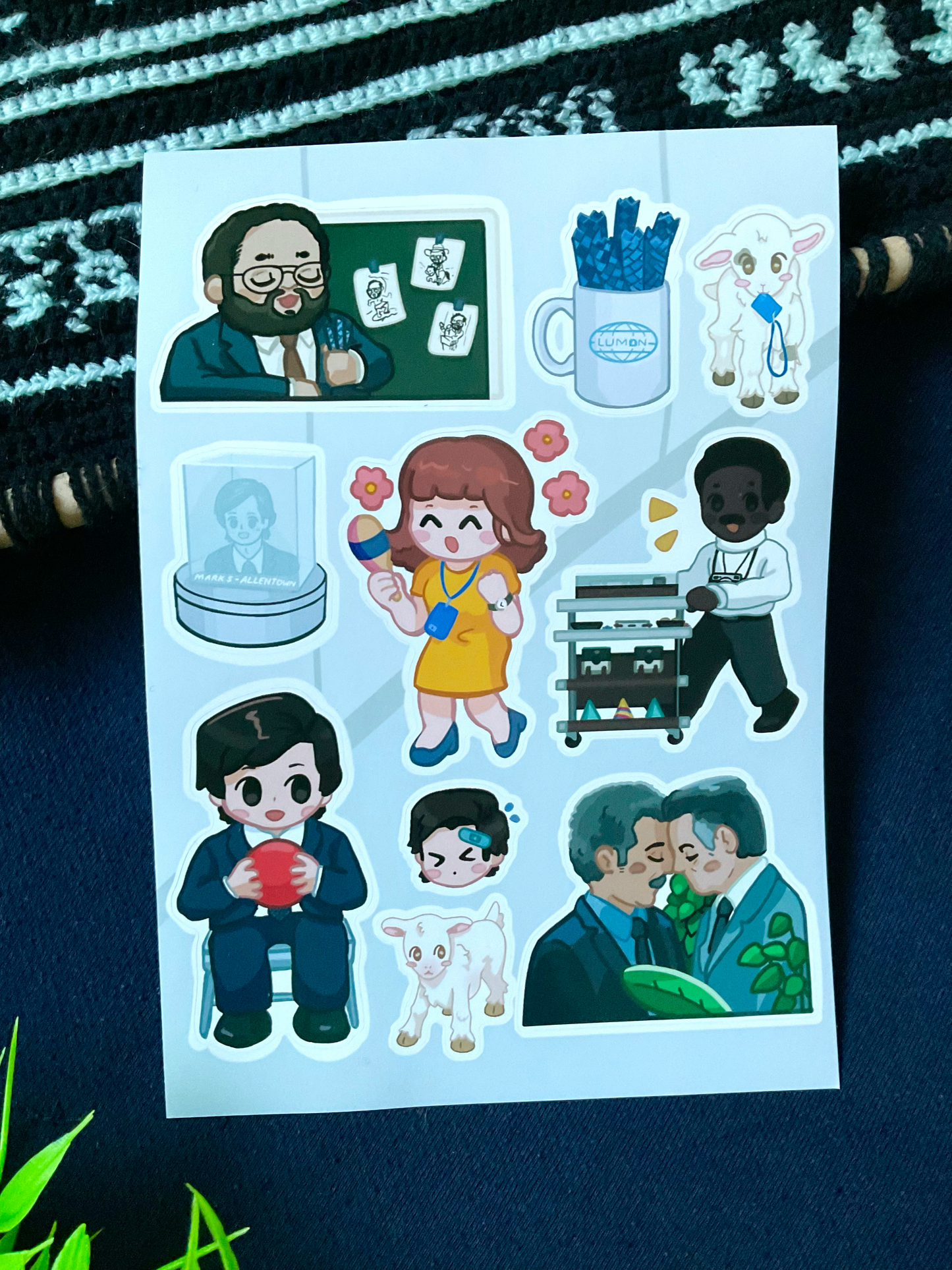 Severance Sticker Sheet