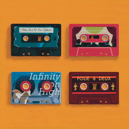 Fall Out Boy Cassettes Art Print