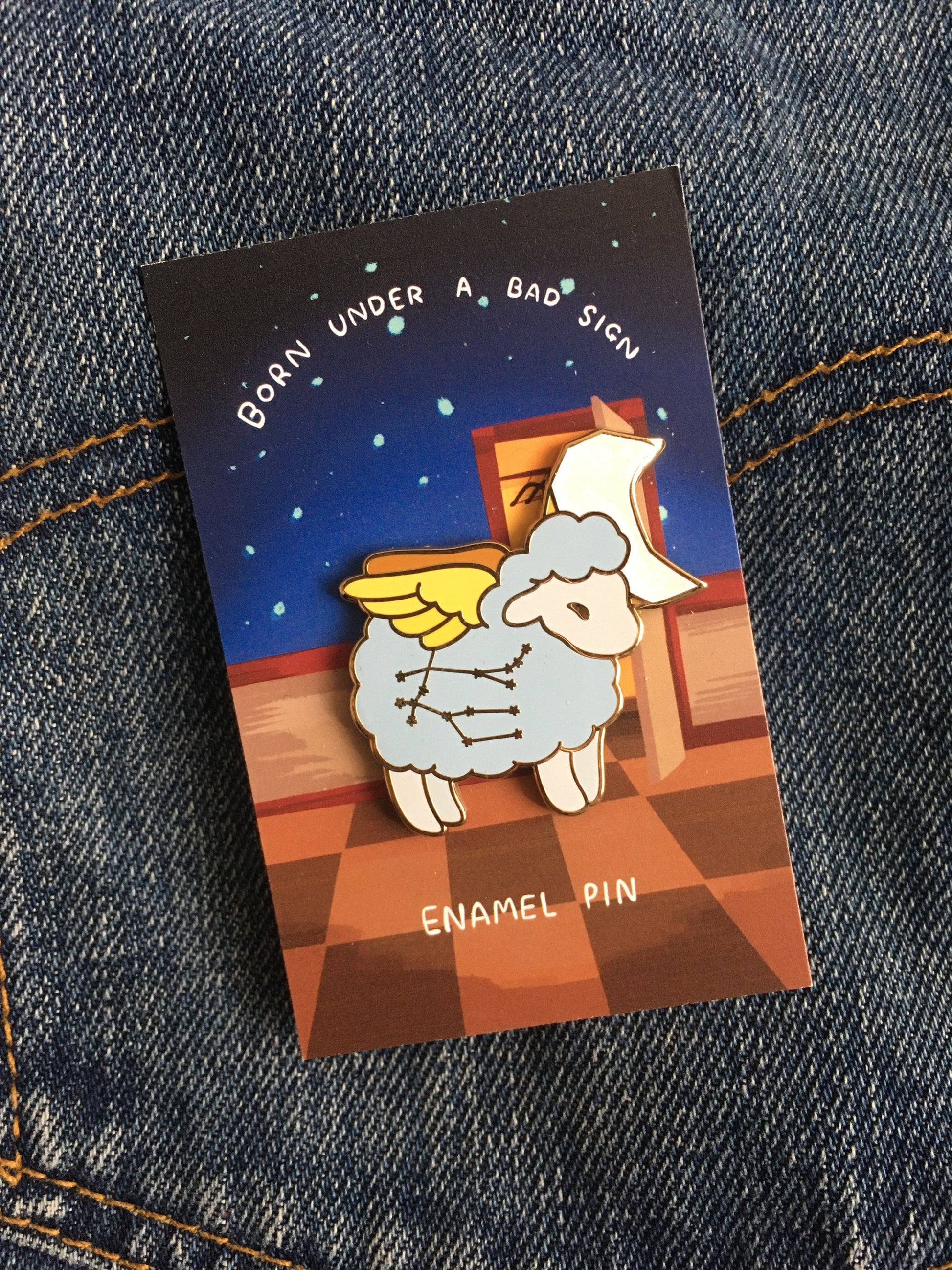 Infinity on High Enamel Pin