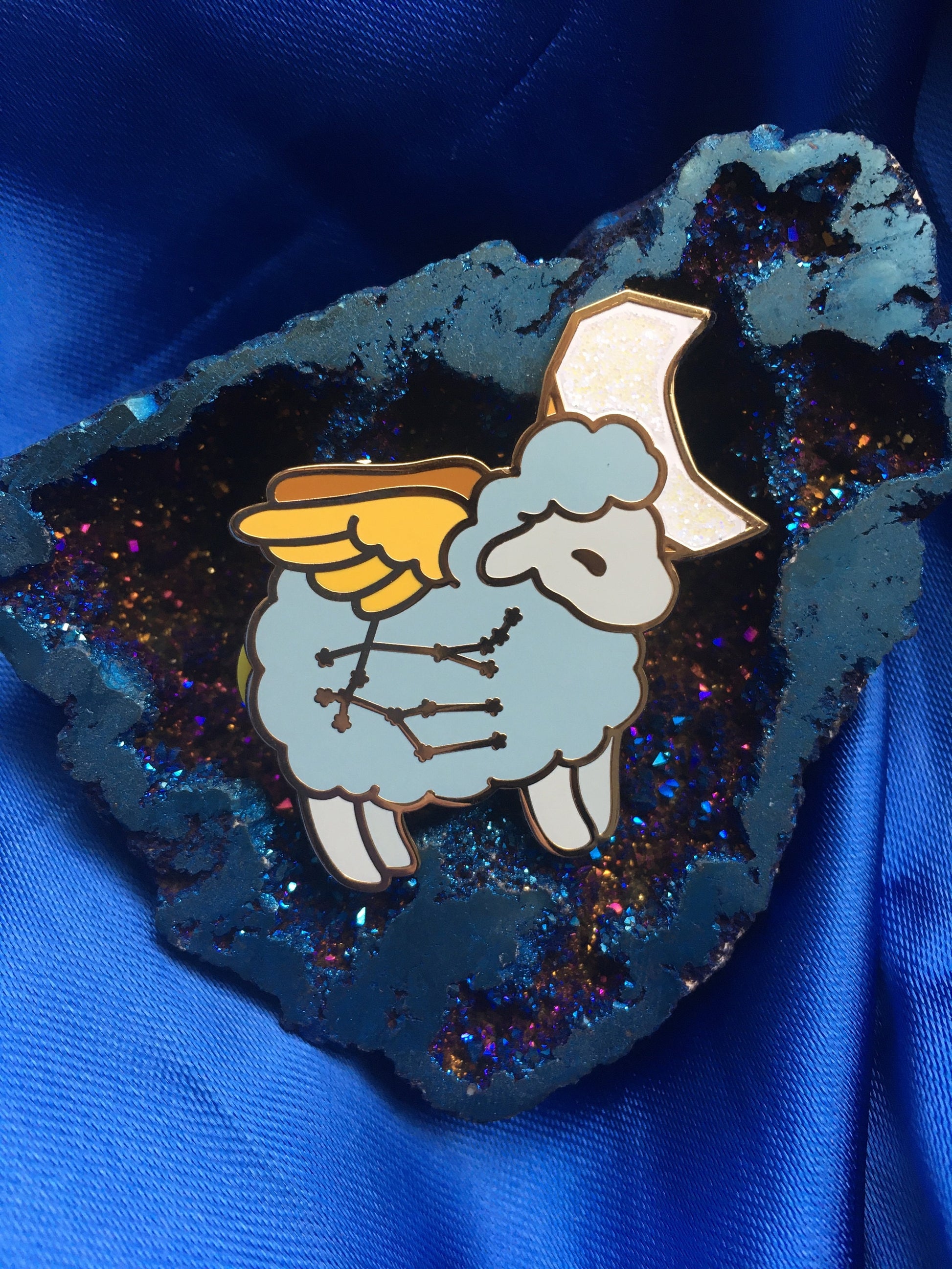 Infinity on High Enamel Pin