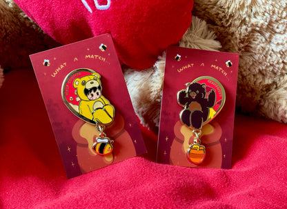 Folie à Deux Enamel Pins